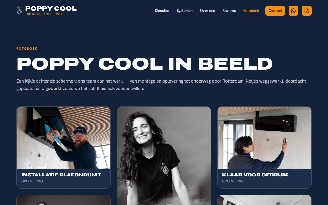 Poppy Cool — fotoboek